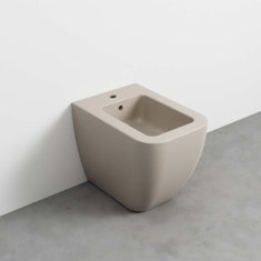 Immagine di Cielo SHUI COMFORT bidet a terra monoforo, colore avena finitura opaco SHCOBIAV