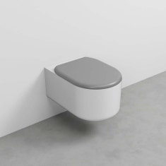 Immagine di Cielo ITACA vaso sospeso, senza brida, senza sedile, colore bianco finitura lucido ITVSK