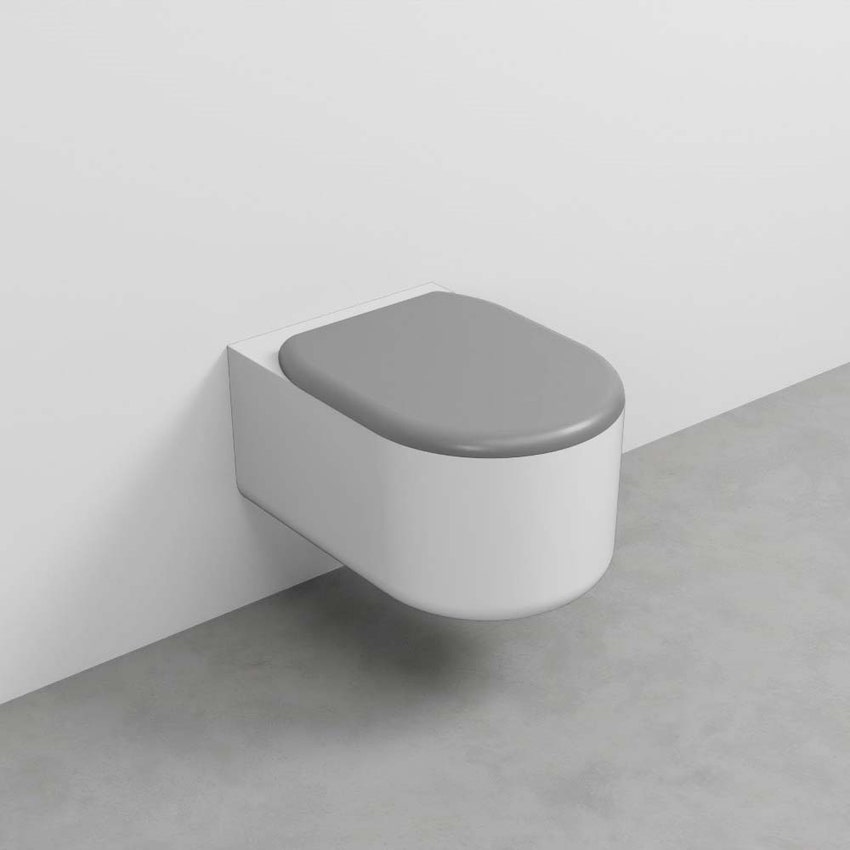 Immagine di Cielo ITACA vaso sospeso, senza brida, senza sedile, colore bianco finitura lucido ITVSK