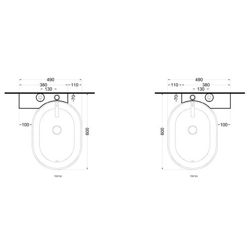 Immagine di Cielo ITACA bidet a terra monoforo, colore bianco finitura lucido ITBI