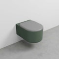 Immagine di Cielo ITACA vaso sospeso, senza brida, senza sedile, colore alga finitura lucido ITVSKAL