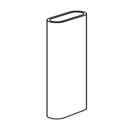 Immagine di Cielo OTIS colonna per lavabo ovale liscia, colore bianco finitura lucido OTCOL