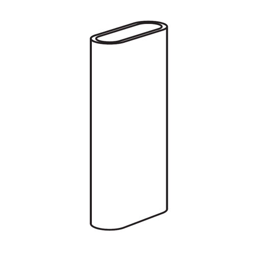 Immagine di Cielo OTIS colonna per lavabo ovale liscia, colore bianco finitura lucido OTCOL