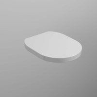 Immagine di Cielo OTIS coprivaso in termoindurente frizionato con cerniere a sgancio rapido, colore bianco finitura lucido CPVOTTF