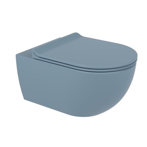 Immagine di Flaminia APP vaso sospeso con sistema gosilent®, senza brida e senza sedile, colore azzurro nuvola finitura opaco AP118SNUV