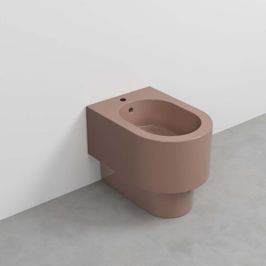 Immagine di Cielo OTIS bidet a terra, monoforo, colore ninfea finitura lucido OTBINI