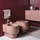 Cielo OTIS set sanitari a terra, vaso senza brida con sedile a discesa rallentata e bidet monoforo, colore ninfea finitura lucido OTVAKNI+CPVOTTFNI+OTBINI