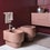 Immagine di Cielo OTIS set sanitari a terra, vaso senza brida con sedile a discesa rallentata e bidet monoforo, colore ninfea finitura lucido OTVAKNI+CPVOTTFNI+OTBINI