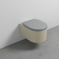 Immagine di Cielo OTIS vaso sospeso, senza brida, senza sedile, colore lino finitura opaco OTVSKLN