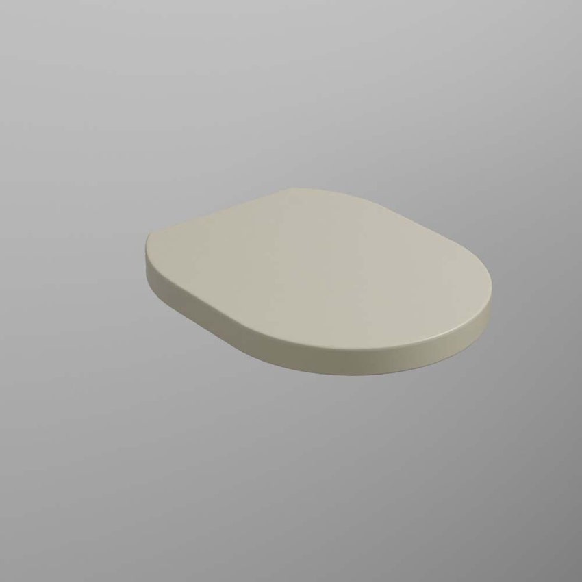 Immagine di Cielo OTIS set sanitari sospesi, vaso senza brida con sedile frizionato e bidet monoforo, colore lino finitura opaco OTVSKLN+CPVOTTFLN+OTBSLN