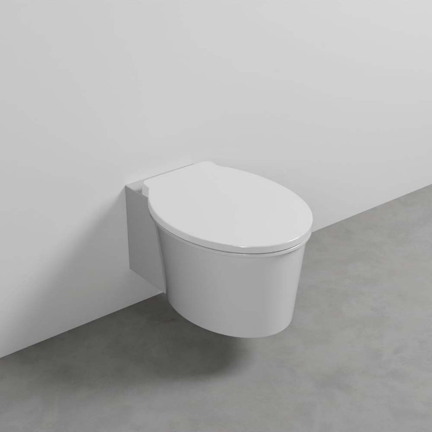 Immagine di Cielo I CATINI vaso sospeso, senza brida, senza sedile, colore bianco finitura lucido CAVSK