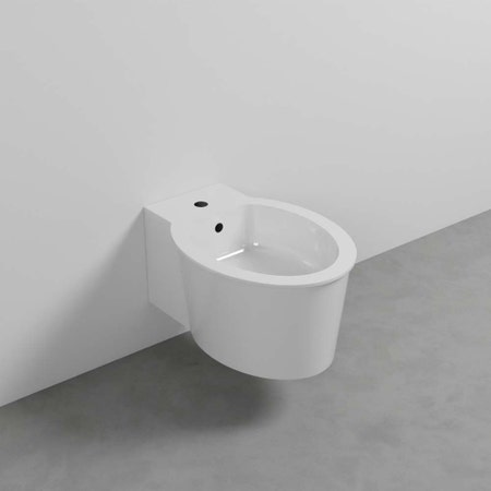 Immagine di Cielo I CATINI bidet sospeso monoforo, colore bianco finitura lucido CABS
