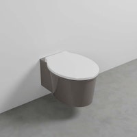 Immagine di Cielo I CATINI vaso sospeso, senza brida, senza sedile, colore talpa CAVSKTP