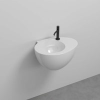 Immagine di Cielo LE GIARE lavabo sospeso H. 35 x 56 x 45 cm, senza foro, colore bianco finitura lucido LGLS56SF