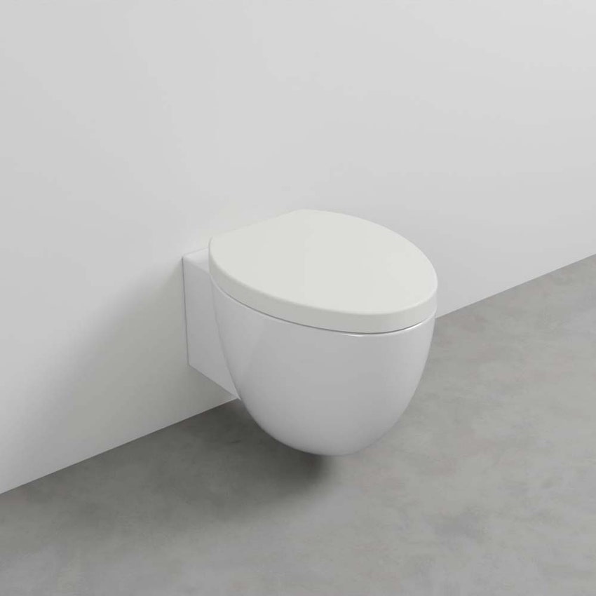 Immagine di Cielo LE GIARE vaso sospeso, senza sedile, colore bianco finitura lucido LGVS