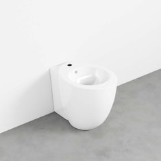 Immagine di Cielo LE GIARE bidet a terra, monoforo, colore bianco finitura lucido LGBIREV