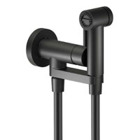 Immagine di Nobili Idroscopino monogetto incasso, con flessibile 100 cm, colore mora finitura opaco AV00600BM