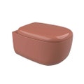 Immagine di Flaminia BONOLA vaso sospeso con sistema goclean®, senza sedile, colore terracotta finitura lucido BN118GTC