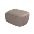 Immagine di Flaminia BONOLA vaso sospeso con sistema goclean®, senza sedile, colore argilla finitura opaco BN118GARG