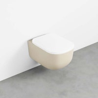 Immagine di Cielo ERA vaso sospeso, senza brida e senza sedile, completo di fissaggi, colore lino finitura opaco ERVSKLN