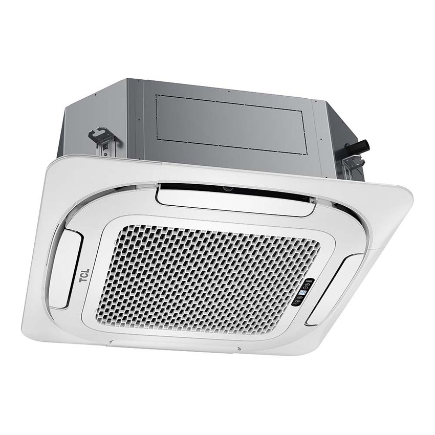 Immagine di TCL CASSETTE 4 VIE 60x60 Climatizzatore a cassetta monosplit Wi-Fi | unità esterna 2.6 kW unità interna 9000 BTU MN09SS2+NPAN60S1+ST09P0