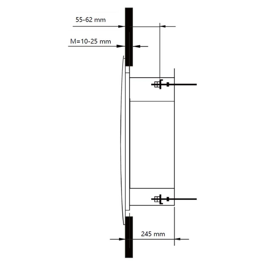 Immagine di TCL CASSETTE 4 VIE 60x60 Climatizzatore a cassetta monosplit Wi-Fi | unità esterna 2.6 kW unità interna 9000 BTU MN09SS2+NPAN60S1+ST09P0