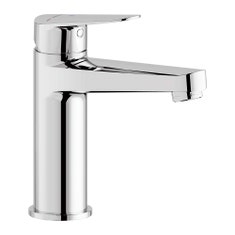 Immagine di Nobili BLUES miscelatore monocomando per lavabo a risparmio idrico ed energetico, senza scarico, finitura cromo BSH101148/3CR