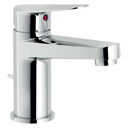 Immagine di Nobili BLUES miscelatore monocomando per lavabo, con scarico 1 1/4” con sistema Snap, finitura cromo BS101118/1CR