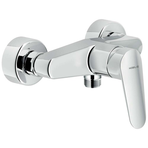 Immagine di Nobili BLUES miscelatore monocomando esterno per doccia, finitura cromo BS101130CR