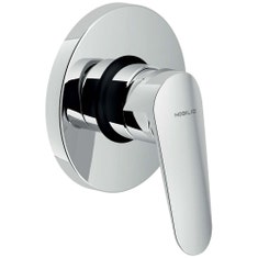 Immagine di Nobili BLUES miscelatore monocomando ad incasso a 1 via per doccia, finitura cromo BS101108CR