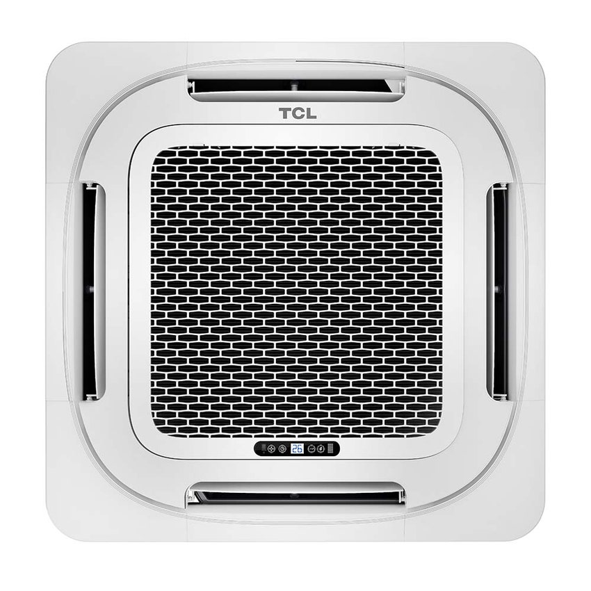 Immagine di TCL CASSETTE 4 VIE 60x60 Climatizzatore a cassetta monosplit Wi-Fi | unità esterna 2.6 kW unità interna 9000 BTU MN09SS2+NPAN60S1+ST09P0