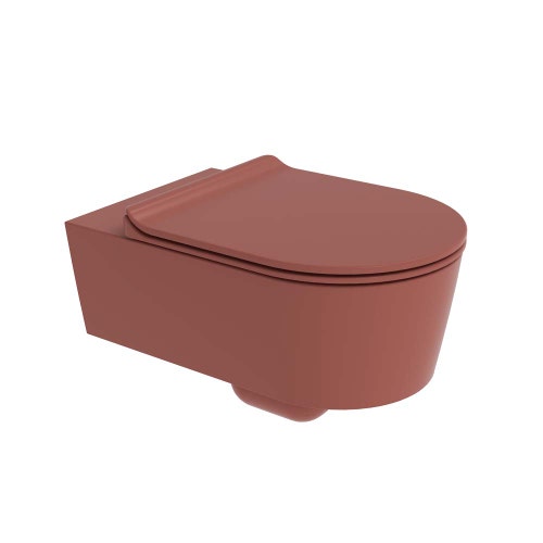 Immagine di Flaminia LINK vaso sospeso con sistema goclean®, senza sedile, colore uva finitura opaco 5051/WCGUV