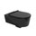 Flaminia LINK vaso sospeso con sistema goclean®, senza sedile, colore nero finitura lucido 5051/WCGNER