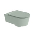 Immagine di Flaminia LINK vaso sospeso con sistema goclean®, senza sedile, colore verde giada finitura lucido 5051/WCGVG