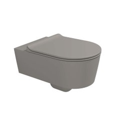Immagine di Flaminia LINK vaso sospeso con sistema goclean®, senza sedile, colore cenere finitura opaco 5051/WCGCEN