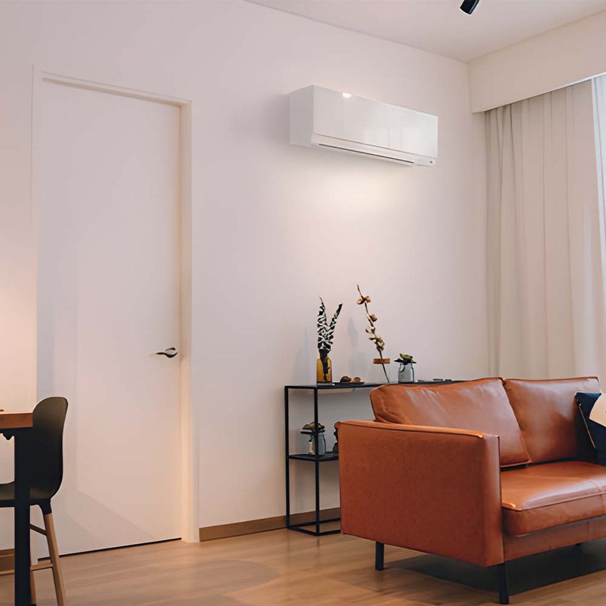 Immagine di Mitsubishi MSZ-EF Kirigamine Zen R32 Climatizzatore a parete trial split inverter Wi-Fi nero | unità esterna 6.8 kW unità interne 9000+15000+15000 BTU MXZ-3F68VF+MSZ-EF[25|42|42]VGKB