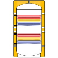 Immagine di ACV TST P 3E 500 Puffer con produzione ACS a doppio serpentino, 500 litri, con isolamento in poliuretano rigido iniettato ad alta densità 709362
