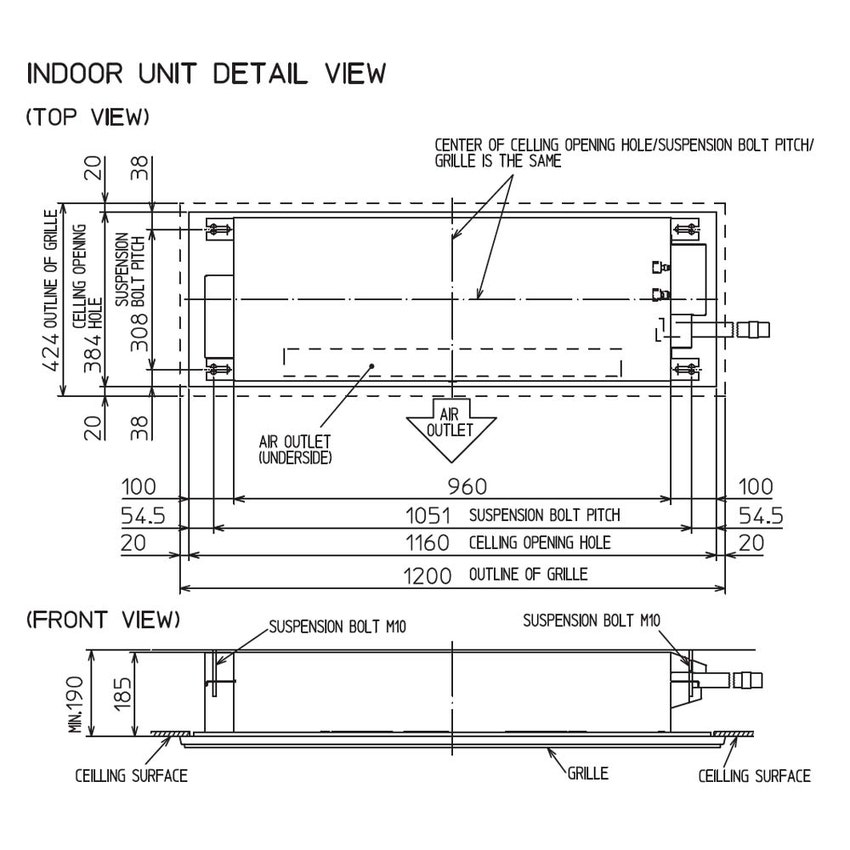 Immagine di Mitsubishi MLZ-KP Cassetta a una via R32 Climatizzatore a cassetta trial split inverter bianco | unità esterna 7.2 kW unità interne 7000+7000+7000 BTU MXZ-4F72VF+MLZ-KY[20|20|20]VG