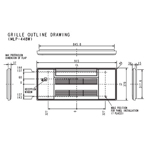Immagine di Mitsubishi MLZ-KP Cassetta a una via R32 Climatizzatore a cassetta trial split inverter bianco | unità esterna 7.2 kW unità interne 7000+7000+7000 BTU MXZ-4F72VF+MLZ-KY[20|20|20]VG