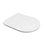 Immagine di Hatria CENTRICA set sanitari sospesi, vaso Pure Vortex, senza brida con sedile a discesa rallentata e bidet monoforo, colore bianco finitura opaco A0Y9DE25+00Y9D525+A0Y9DB25