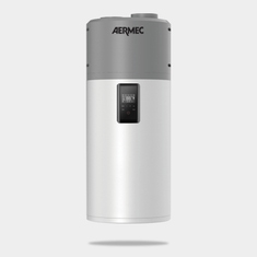 Immagine di Aermec SHW080 Pompa di calore con accumulo ACS 82 litri, Installazione a muro SHW080