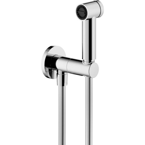 Immagine di Nobili Idroscopino monogetto con presa acqua ø 1/2”, con flessibile 100 cm, finitura cromo AV00601CR