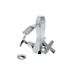 Immagine di Bellosta STRESA gruppo bidet monoforo, con scarico, finitura cromo 01-1707/2