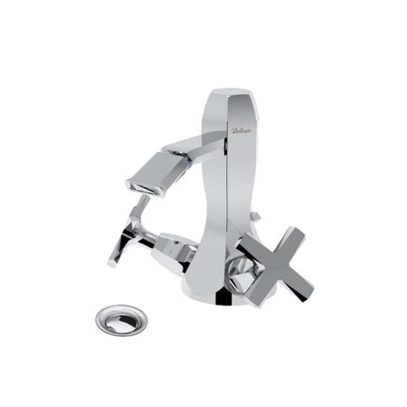 Immagine di Bellosta STRESA gruppo bidet monoforo, con scarico, finitura cromo 01-1707/2