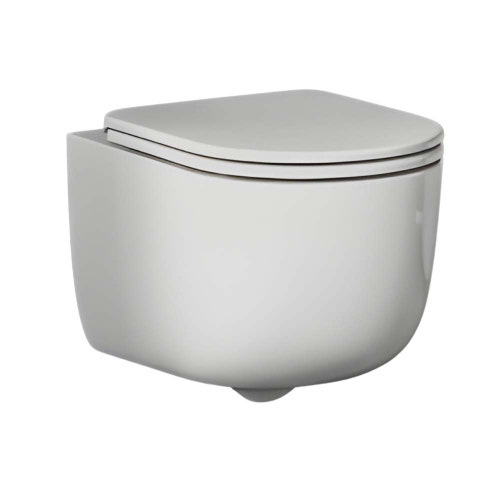 Immagine di Hatria FUTURA vaso sospeso Pure Vortex, senza brida, senza sedile, colore bianco finitura lucido 00Y9BA01