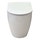 Hatria FUTURA vaso a terra Pure Vortex, senza brida, senza sedile, colore bianco finitura lucido 00Y9B901