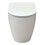 Immagine di Hatria FUTURA vaso a terra Pure Vortex, senza brida, senza sedile, colore bianco finitura lucido 00Y9B901