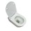 Immagine di Hatria FUTURA vaso a terra Pure Vortex, senza brida, senza sedile, colore bianco finitura lucido 00Y9B901