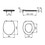 Immagine di Ideal Standard EUROVIT sedile con cerniere in plastica, bianco E131601