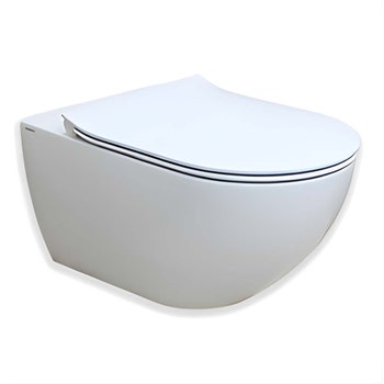 Immagine di Hatria CENTRICA vaso sospeso Pure Vortex, senza brida, senza sedile, colore bianco finitura lucido 00Y9DE01